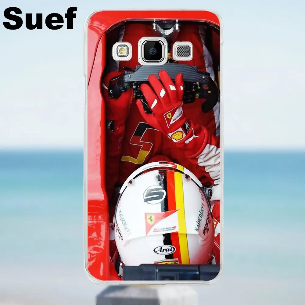 Suef Sebastian Vettel для Galaxy Alpha Core Prime Note 2 3 4 5 S3 S4 S5 S6 S7 S8 mini edge Plus TPU Skin Paintin | Мобильные