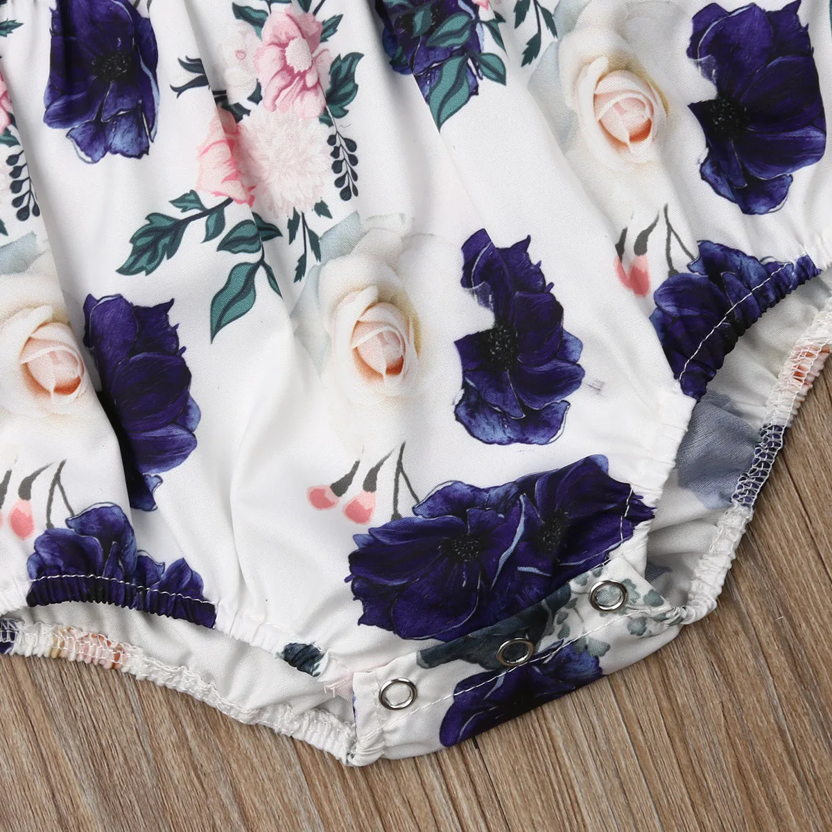 2019 брендовый милый комбинезон для новорожденных девочек с цветочным рисунком