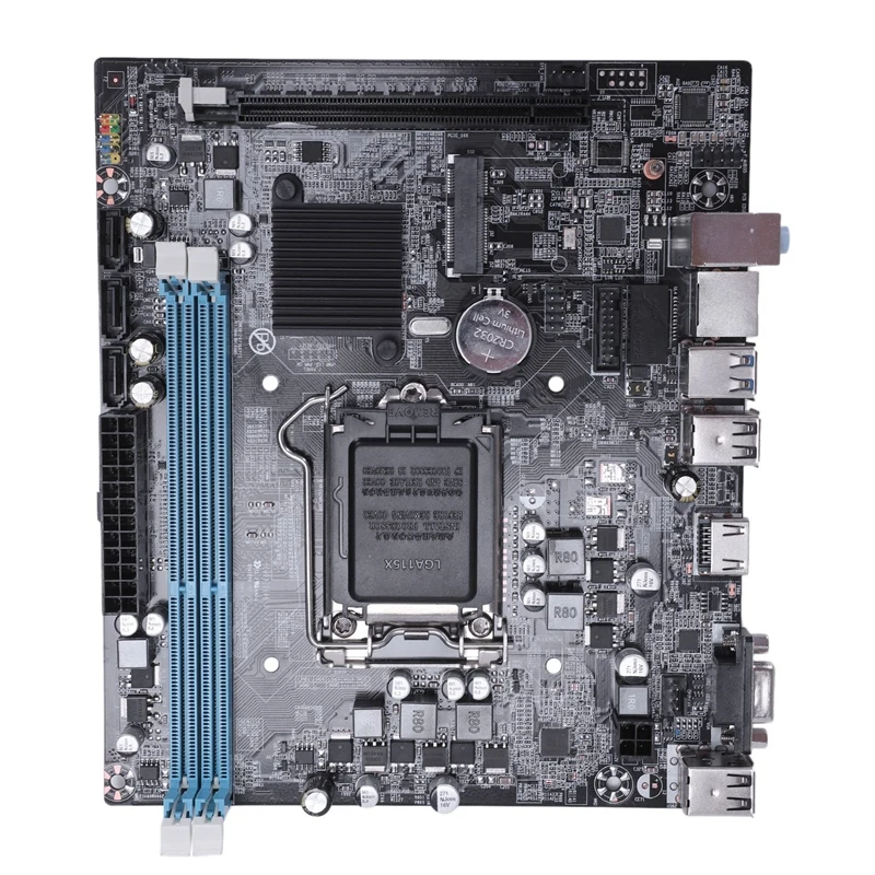 H110 Настольная компьютерная материнская плата Lga1151 Usb2.0 Vga Ddr3 поддержка 16 карт