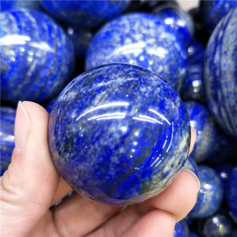 

Lapis lazulia сферические камни и хрустальный шар из Поделочного Камня lapis lazulia Сфера высшего качества целебные Кристаллы Большой размер 40-50 мм