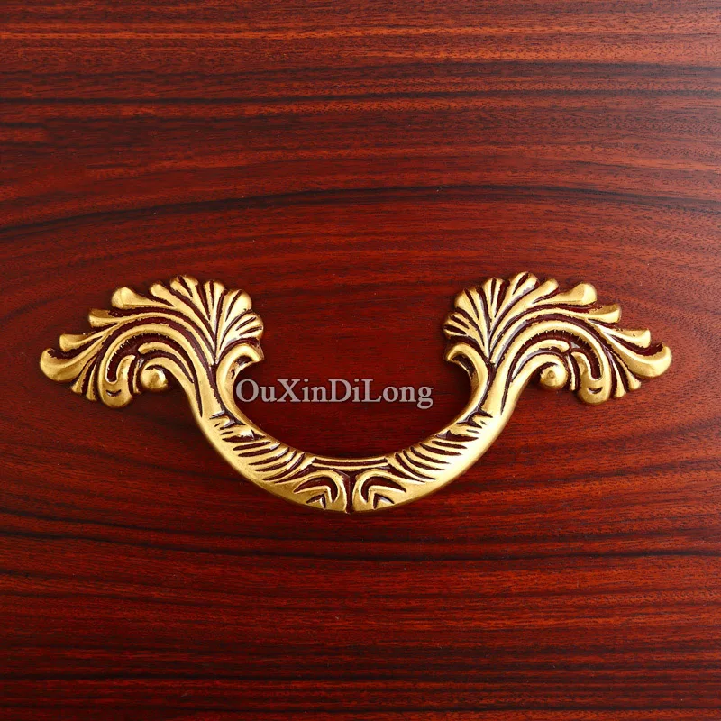 Ретро 2 шт Европейский антикварный кухонный шкаф дверные ручки комод для