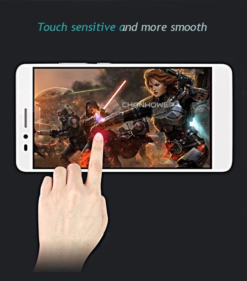 Закаленное стекло CHANHOWGP для Huawei P8 GRA_L09 GRA_UL00 Защитная пленка экрана 9H 2.5D закаленное