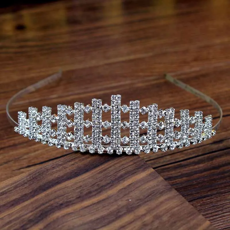 crown headband Розовое золото розовый Винтаж барокко Королева Король диадема жемчуг свадебные украшения для волос кристалл тиара и корона повязка для женщин Свадьба - Окраска металла: crown headband