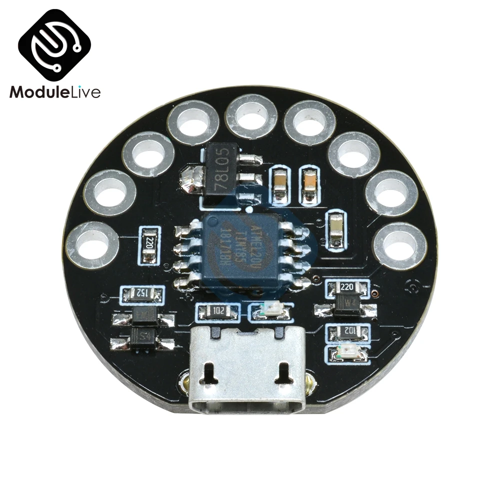 Micro USB LilyTiny LilyPad ATtiny85 макетная плата носимый модуль для Arduino программируемый SRAM Digispark CJMCU устройство Nano