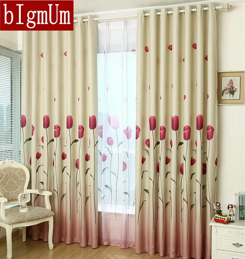 Деревенский окна шторы для гостиная плотные кухня Лето пастырской размеры