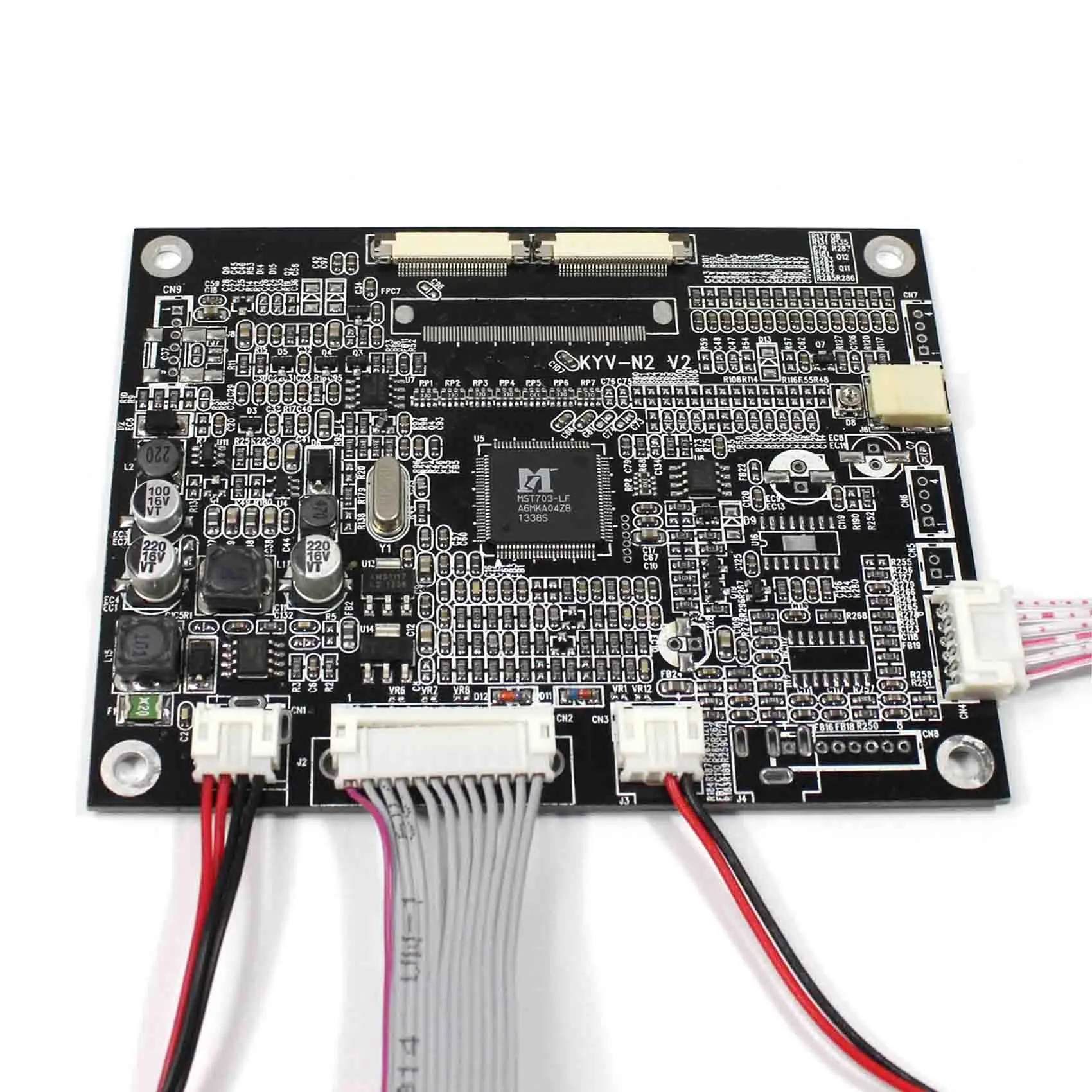 VGA+AV LCD Controller Board KYV-N2 V2 For 10.2&quot AT102TN03 800x480 Panel | Электроника
