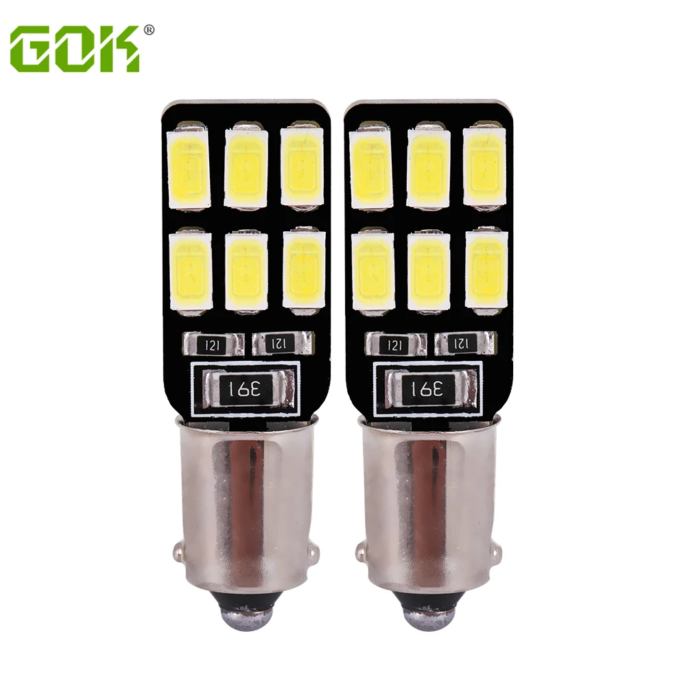 

Супер яркий! Светодиодные автолампы 500 X BA9S W5W BA9S 12SMD светодиодный 5730 194 Canbus, автомобильные лампы без ошибок, индикатор, парковочная лампа, белы...