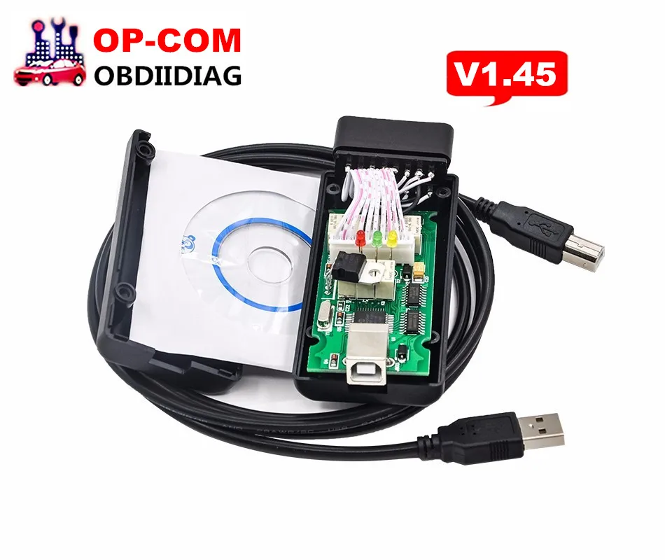Op com последняя версия V1.45 стабильная производительность Версия OBD2 Opcom для Opel