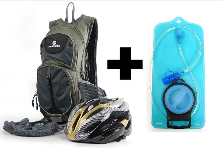 Maleroads велосипедный мешок + 2L ТПУ воды сумка мочевого пузыря гидратации езда на