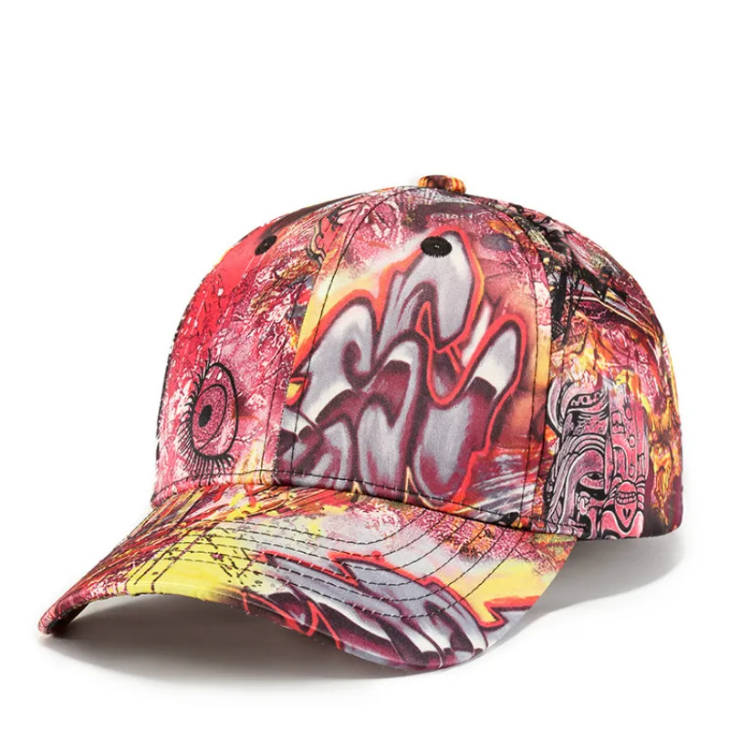 2019 GRAFFITI Baseball Cap for Men Women Hip Hop Hat Rap Singer Dancer Performer Artist Harajuku Casquette | Аксессуары для одежды