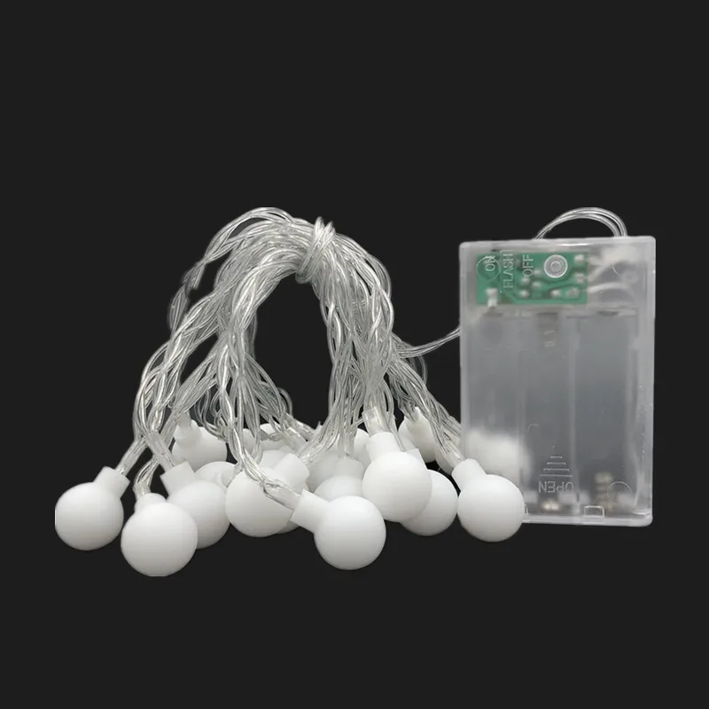 Водонепроницаемая Праздничная светодиодная гирлянда для улицы 10 м яркая с