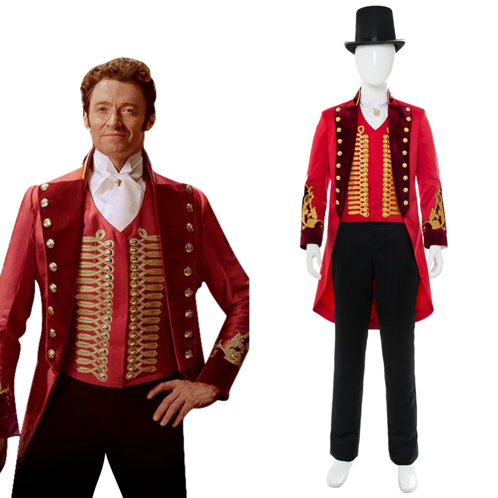 

The Greatest Showman P.T. Костюм косплея barum Cospaly Взрослый мужской полный комплект униформа для Хэллоуина карнавала костюм для косплея