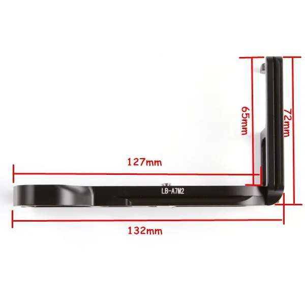 FOTGA Quick Release Вертикальная L Кронштейн пластина для sony A7II A7R II A7S II ILCE-7M2 корпус Arca Swiss Fit