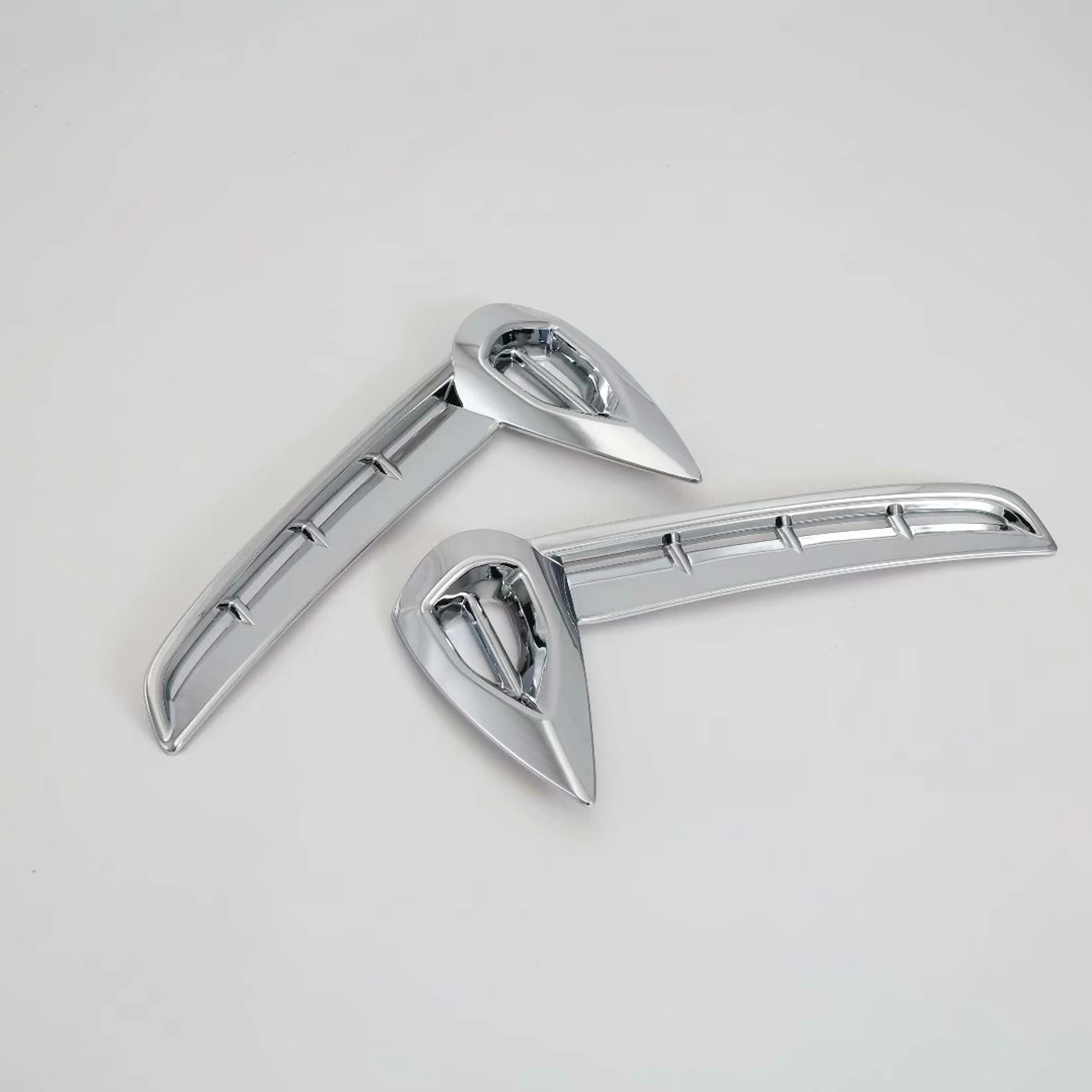 

Chrome Fog Light Cover Trim Auto Accessories 2018 For Lexus UX 250h 260h Head Fog lamps eyebrow