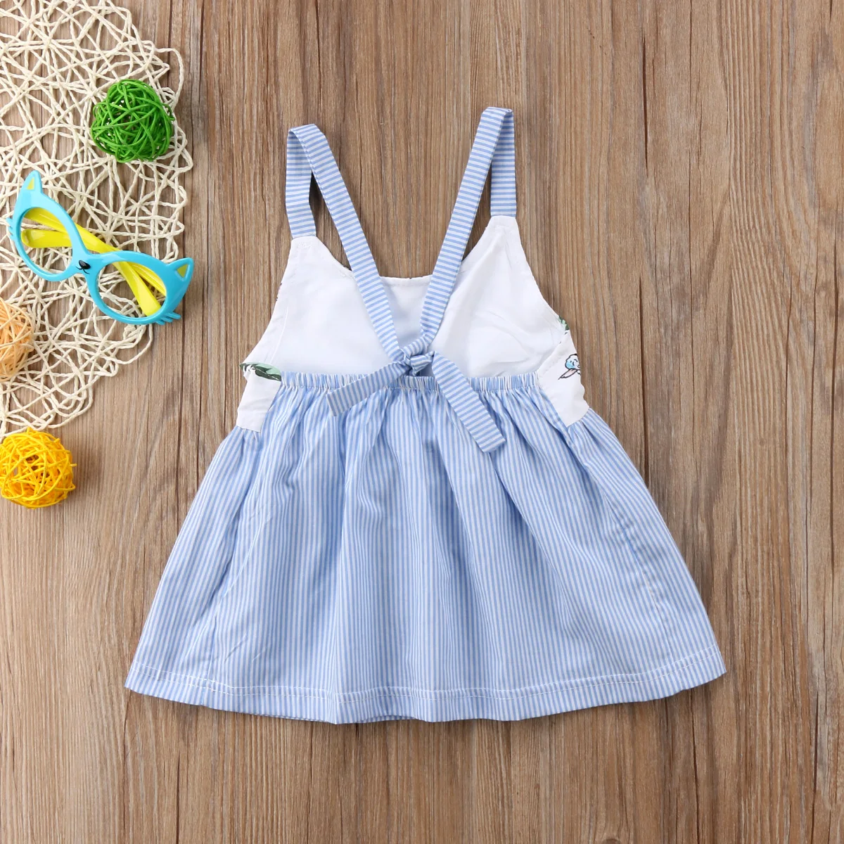 Платье для новорожденных девочек милые вечерние платья без рукавов с оленем