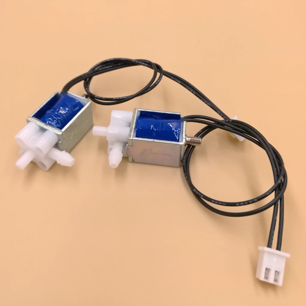 2 шт. двухпозиционный трехпозиционный Миниатюрный электромагнитный клапан