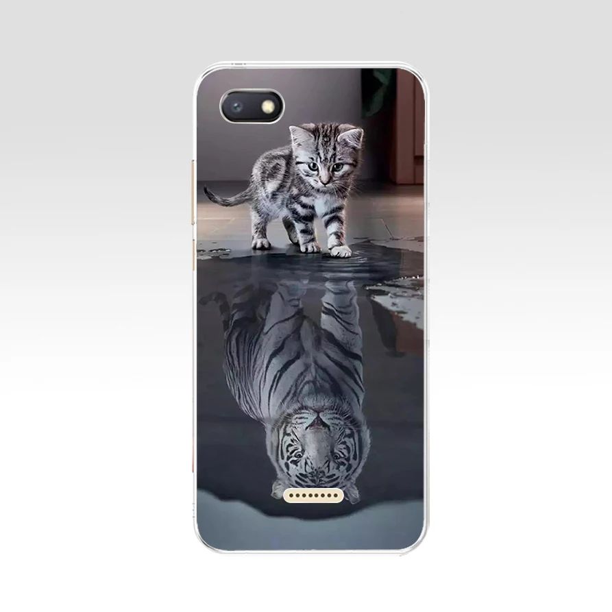 2 22 Xiaomi redmi 6A чехол силиконовый чехол 5,4" TPU мультфильм чехол на Xiaomi redmi 6a redmi 6a coque fundas Телефон Бампер корпус - Цвет: 2