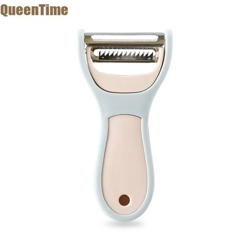 Овощечистка QueenTime 2 в 1 многофункциональный нож из нержавеющей стали для чистки
