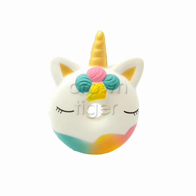 Jumbo Kawaii мягкие Мультяшные галактические чашки Единорог сжимает мороженое большой PU мягкие медленно поднимающиеся Ароматические сжимаемые игрушки антистресс