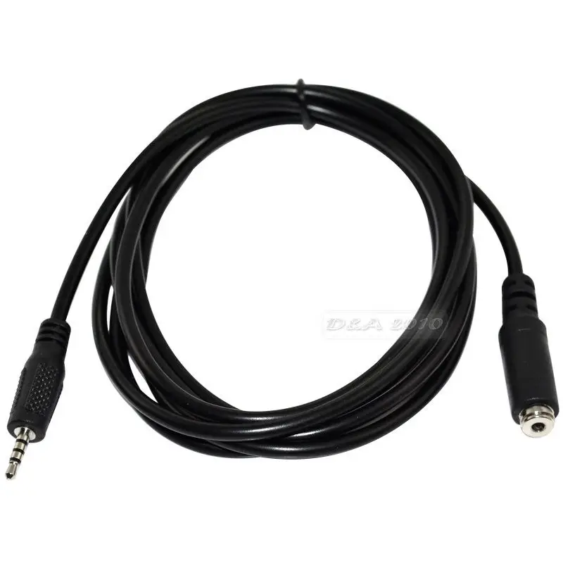 DANSPEED 6Ft/1 8 м 2 5 мм штекер Джек гнездовой разъем 4-полюсный автоматический 3 кольцо