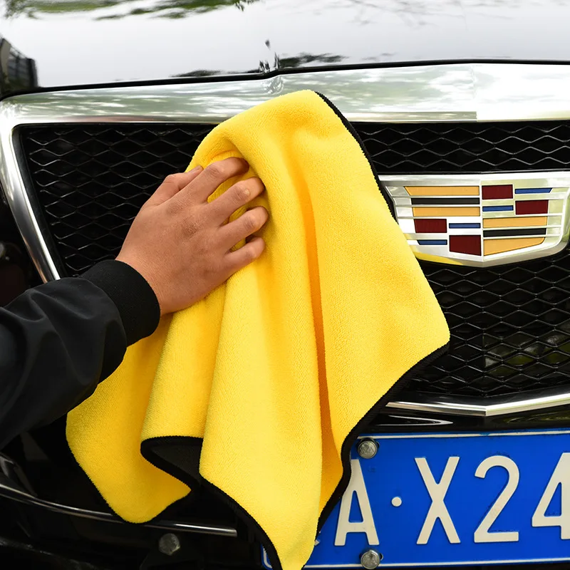 Уход за автомобилем полировка моющие полотенца плюшевая микрофибра полотенце