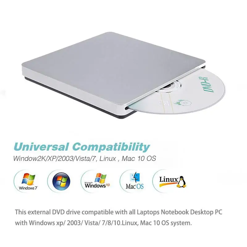 USB внешний слот в DVD CD Привод горелка Superdrive для Apple MacBook Air Pro удобство