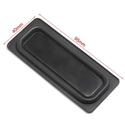95x40mm 2 шт. 3 дюймовый сабвуфер динамик излучения диафрагмы 1,5 дюймов "низкие частоты мембраны панель DIY динамик низкочастотный пассивный защитная пленка - Цвет: 95x40mm