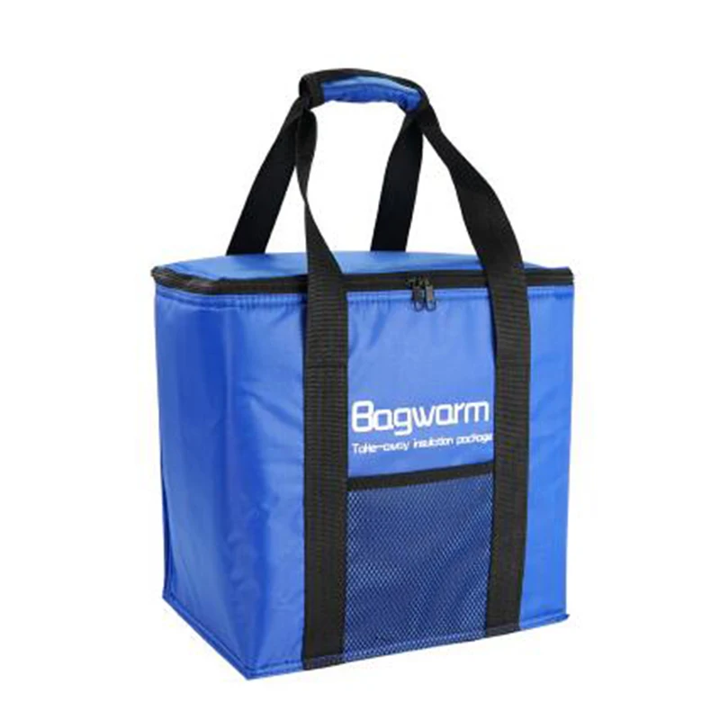 Сумка холодильник 20 л термоизолированная портативная большая сумка для ланча