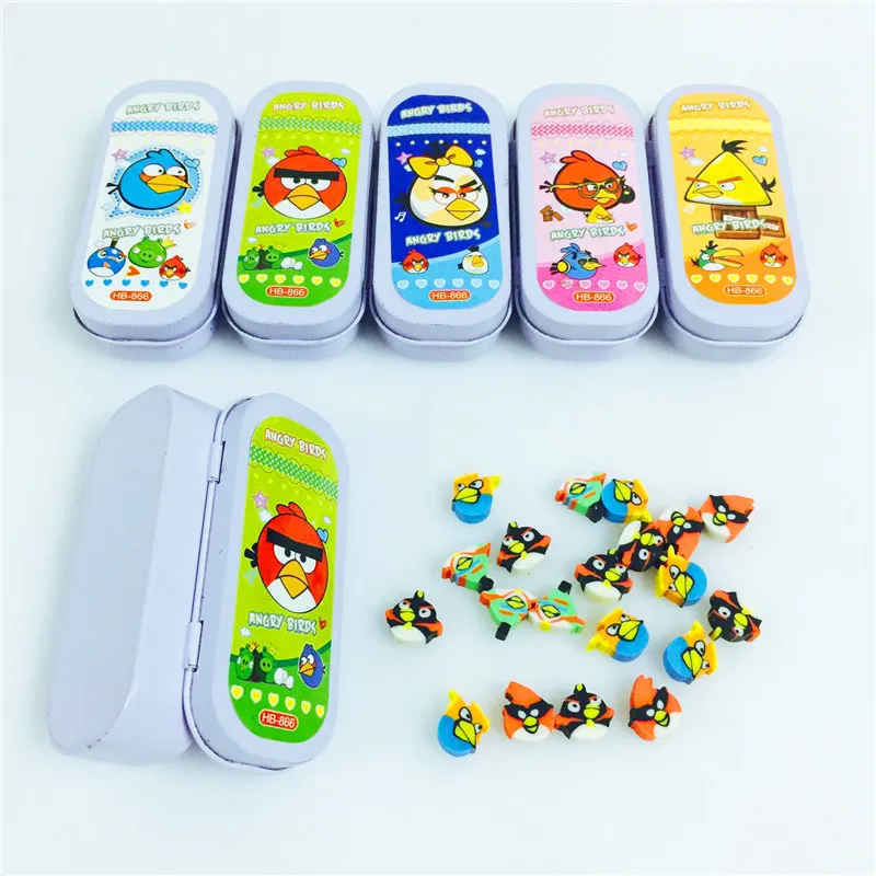 1 коробка маленький мини размер мультфильм животные Миньоны каваи дети школьные