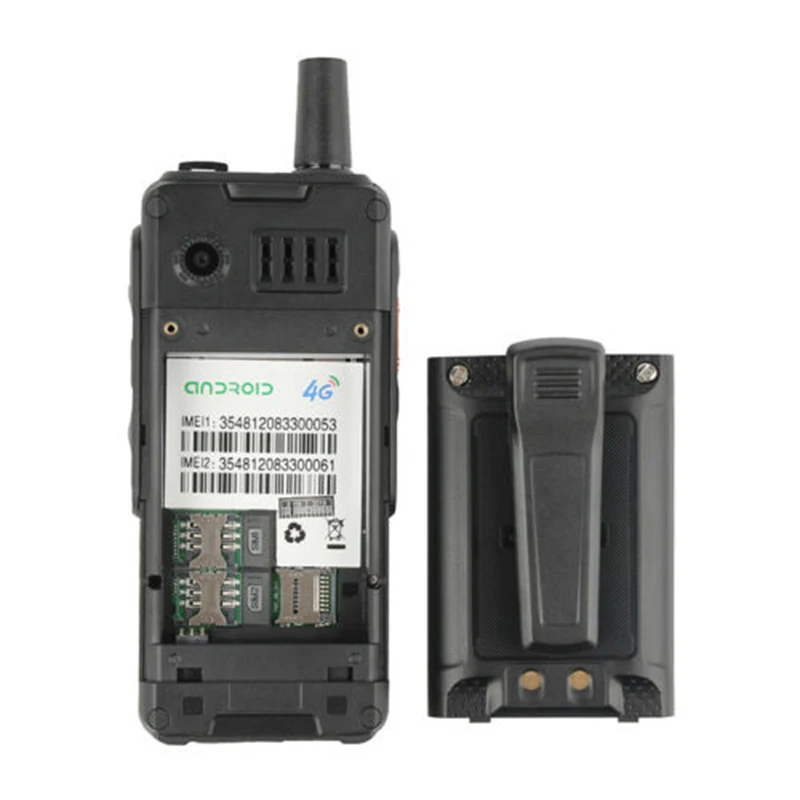 F40 Zello мобильный телефон рация водонепроницаемый Ip65 прочный 4G смартфон (Eu Plug)|Рации| |