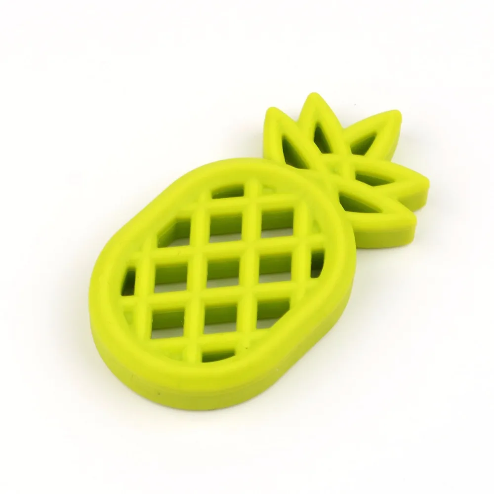 TYRY.HU Pineappl, силиконовый прорезыватель, BPA, силиконовая подвеска, для самостоятельной сборки, соска, зажимы, соска, цепь, Детские Прорезыватели, игрушки, поставщик