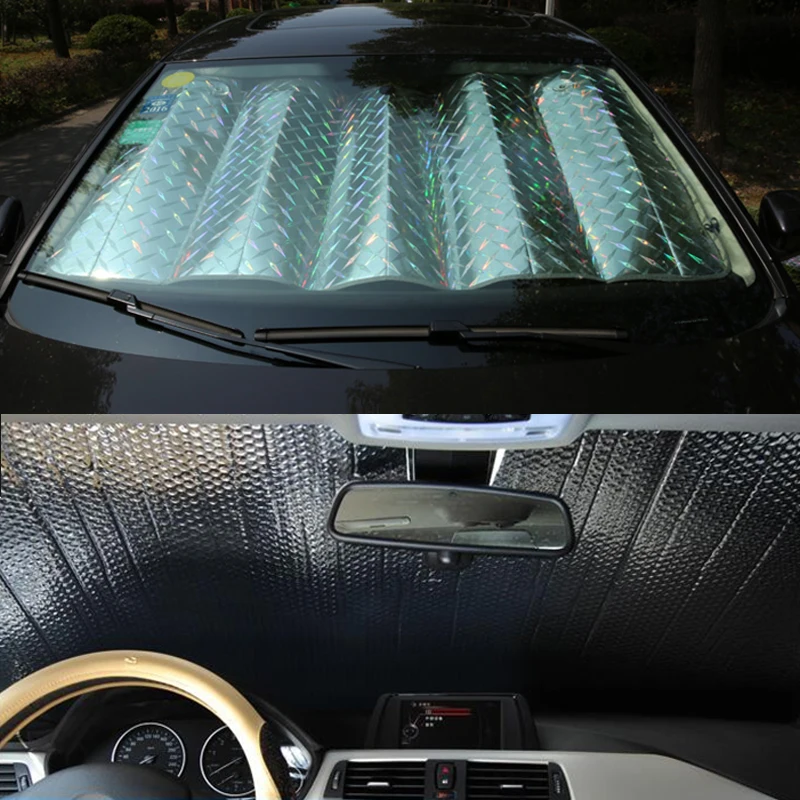 Автомобильный Светоотражающий солнцезащитный козырек ZD с защитой от излучения