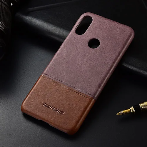 Роскошный ультра-тонкий чехол из натуральной кожи s для Xiaomi Redmi Note 7, жесткая задняя крышка для телефона, чехол для Redmi Note 7 - Цвет: the photo color