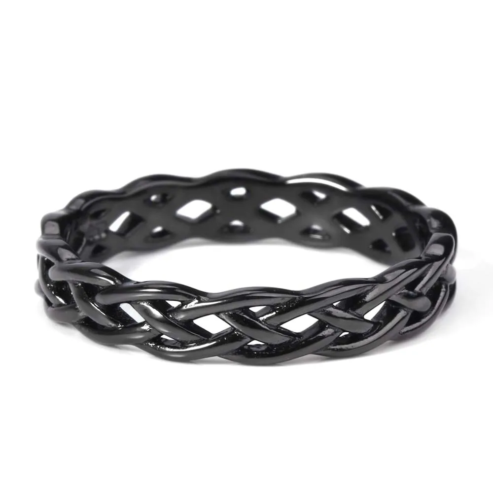 4 мм цветы 925 стерлингового серебра любовные кольца обручальное кольцо Троицы