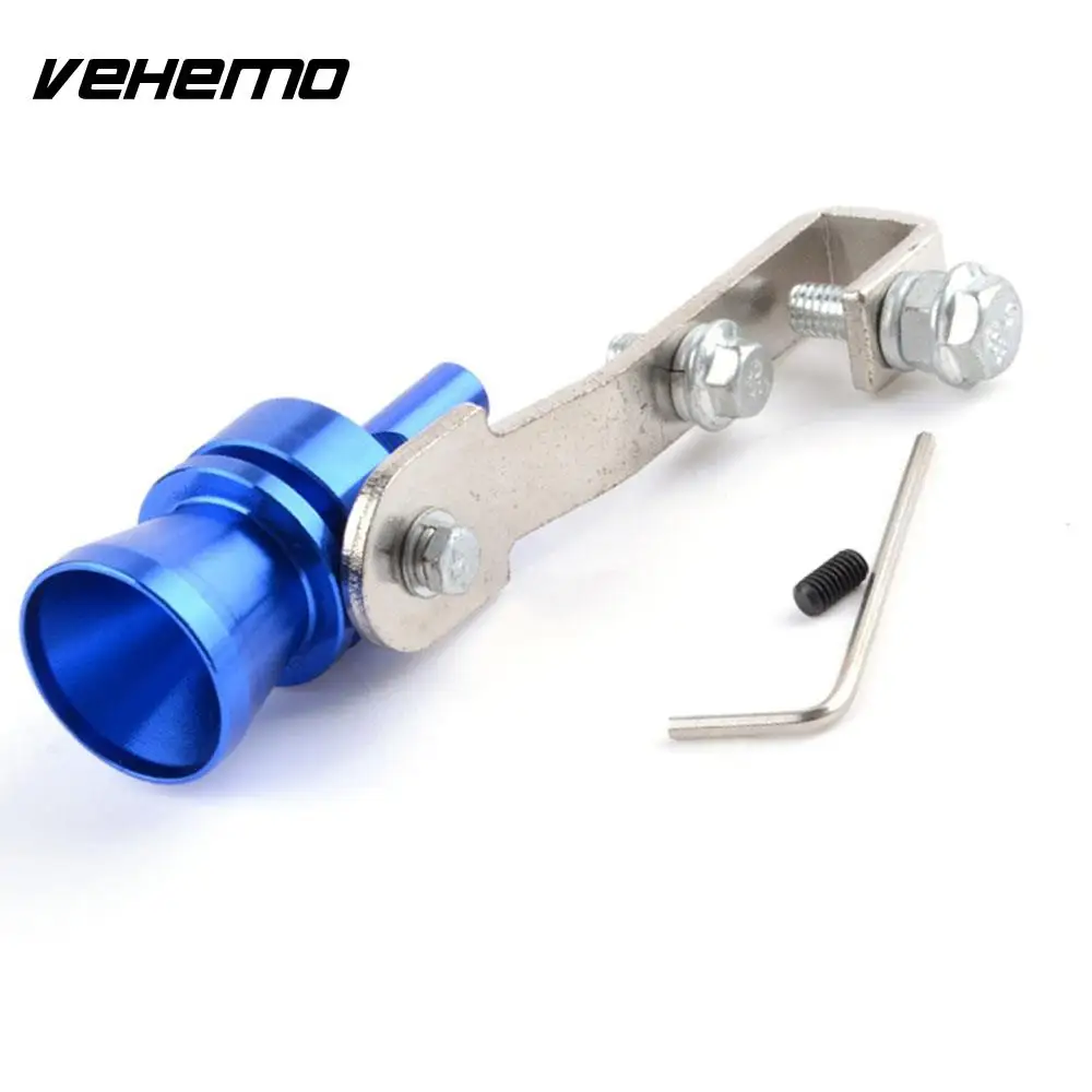 Звуковой свисток Vehemo из алюминиевого сплава M Turbo звуковой глушитель выхлопной