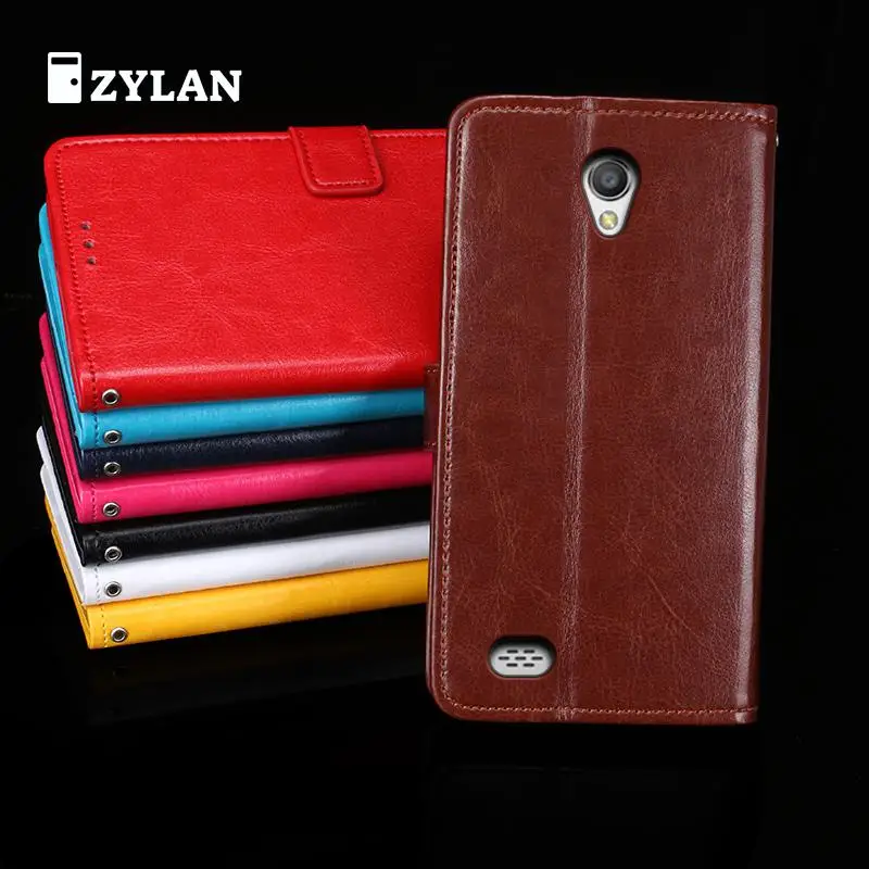 ZYLAN для Oppo Joy 3 чехол цвета Высокое качество Бизнес Кошелек защитный кожаный флип