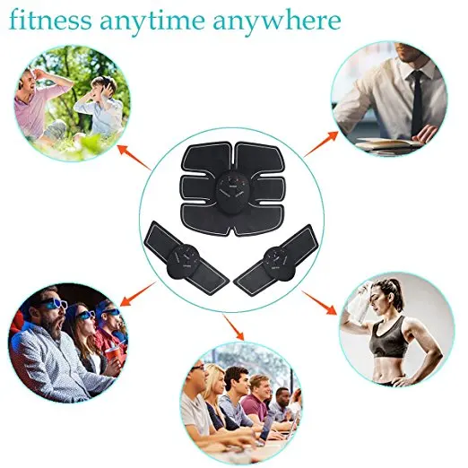 Abs EMS Belt Electrical Abdominal Muscle Toner Ab Toning Belts Training Gear Stimulator Trimmer | Красота и здоровье