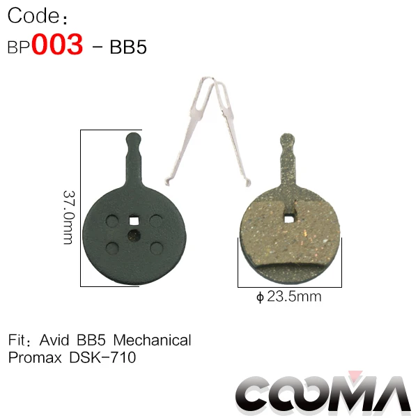 003-BB5 4 пары велосипедных тормозных колодок для AVID, SRAM, для SHIMANO, TEKTRO, FORMULA, MAGURA, GIANT и varies брендов, Sport EX Class - Цвет: 003-BB5