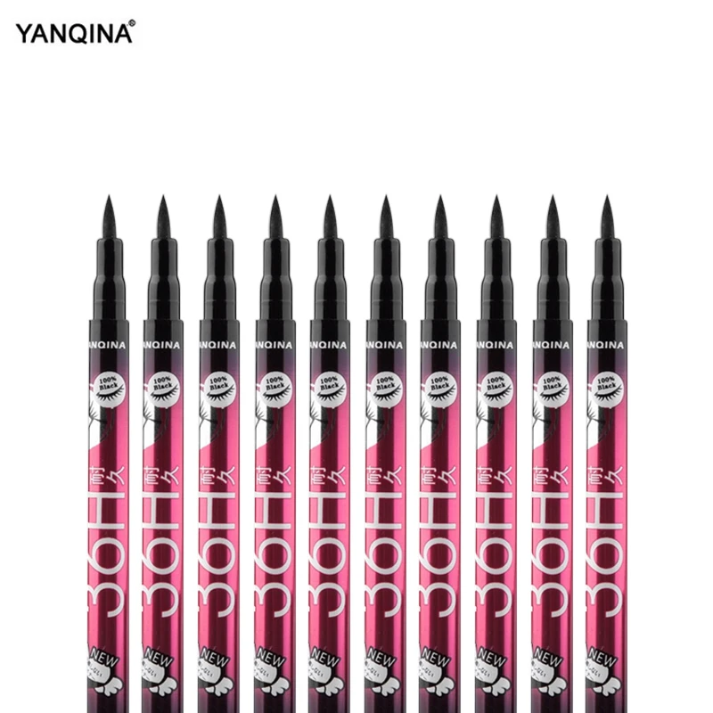 Водостойкая Подводка для глаз черная жидкая подводка 1 шт.|liner pencil|waterproof eyeswaterproof eye