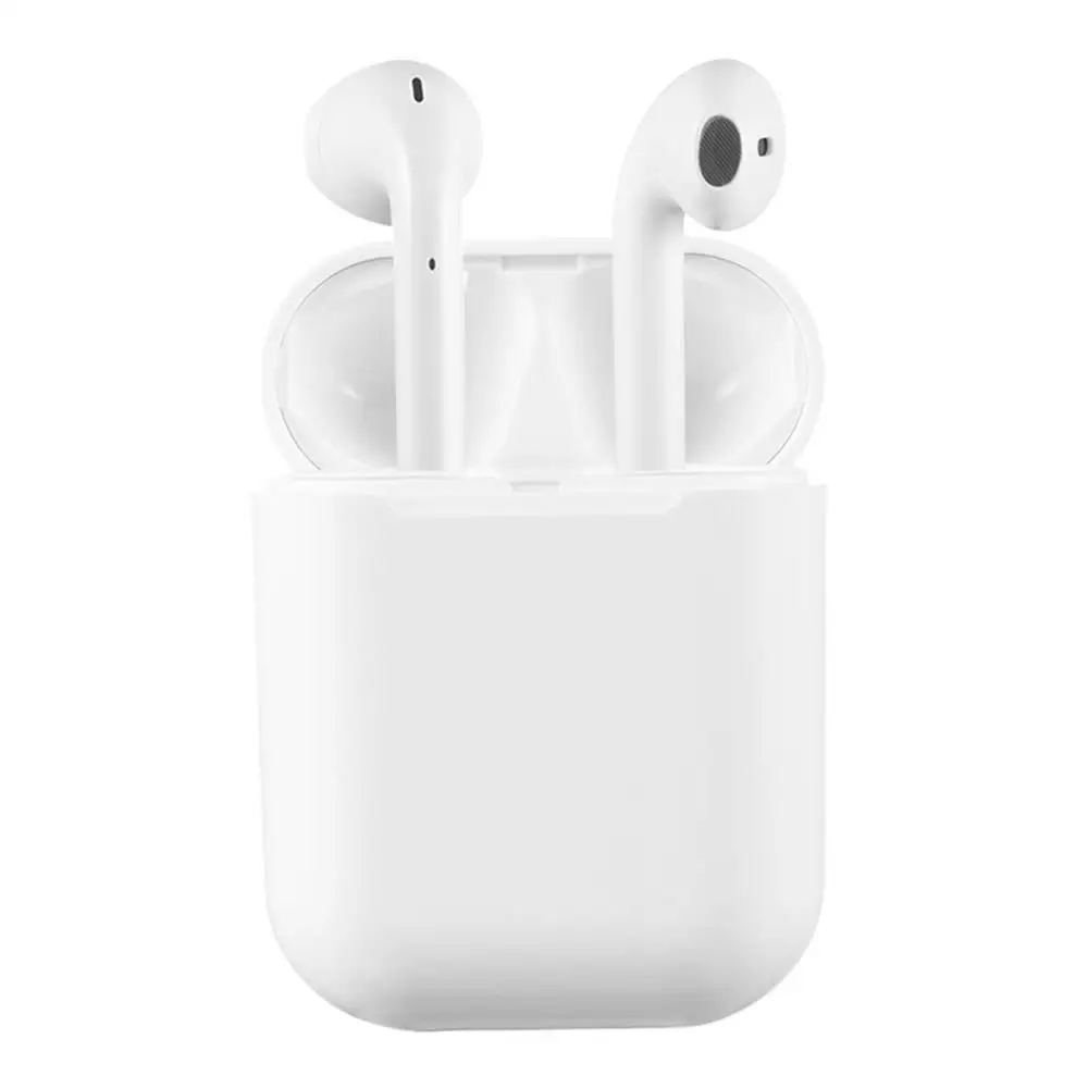I12S наушников TWS Bluetooth V5.0 сенсорный наушники кран Управление стерео звук вкладыши