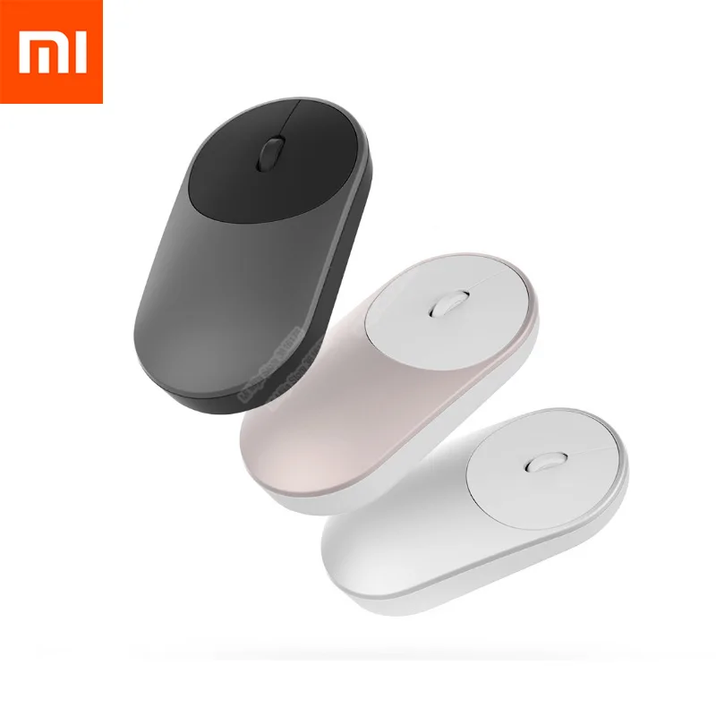 Беспроводная мышь Xiaomi Mi портативные игровые мышки из алюминиевого сплава АБС