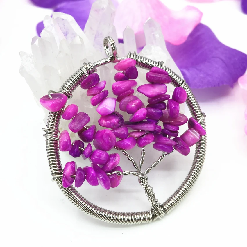 Нежная роза красный круглый корпус провода обмотки рейки маятник кулон 50 мм