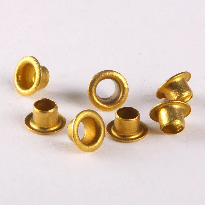 100 шт пустотелая металлическая медная Заклепка/медные части M0.9 * 2 м GB875 |