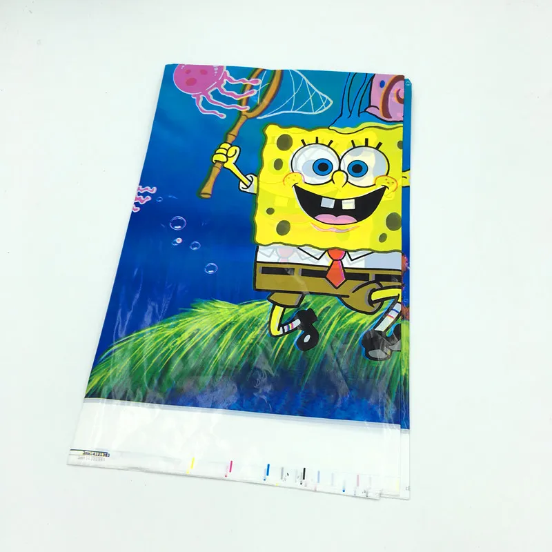 1 шт./лот Губка Боб скатерти детские товары для дня рождения Боб|party supplies|party party