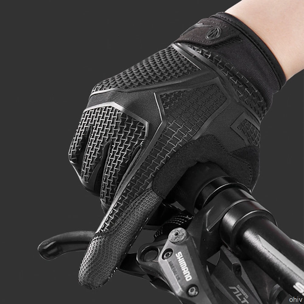 WOSAWE moto rcycle перчатки полный палец силиконовые Нескользящие перчатки moto rbike moto cross Guantes de moto luvas de moto cicleta Gant moto