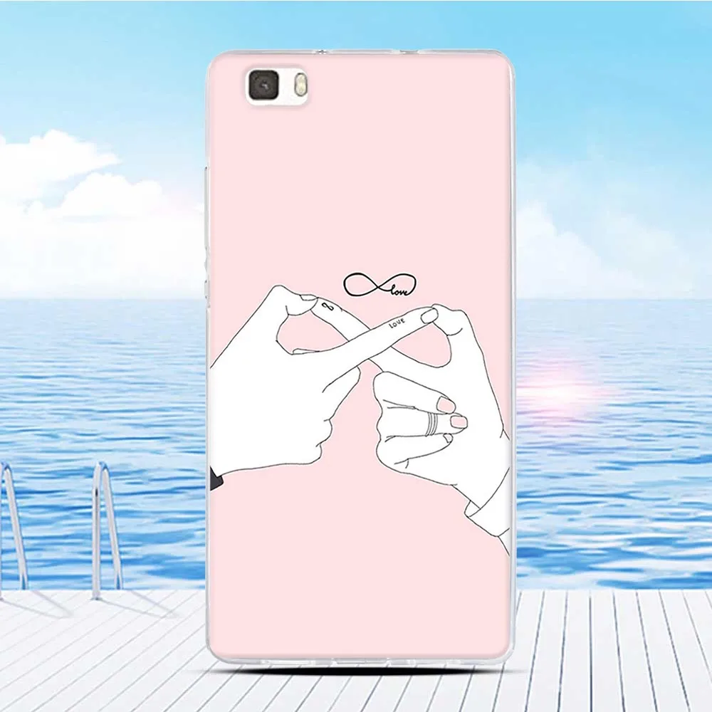 Protection Funda For Huawei P8lite Phone Case Cover Ascend P8 Lite Coque Soft TPU Bumper |