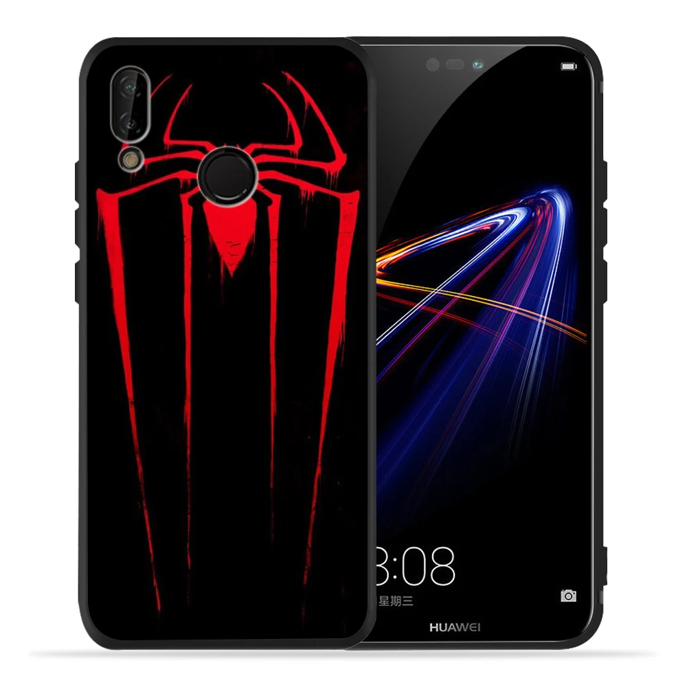 Чехол для huawei P20 Lite P30 Pro P10 Lite P8Lite P9Lite чудо-яд Дэдпул Человек-паук Мягкий чехол для huawei P Smart