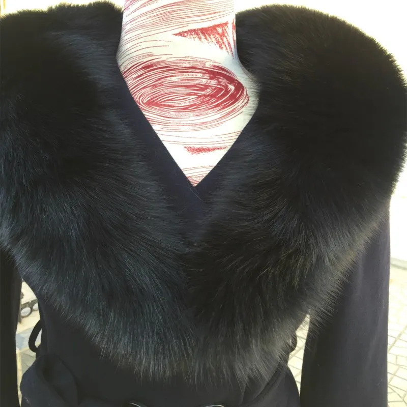 Воротник из натурального меха 75*16 см|real fur|fur realnatural furs fox |