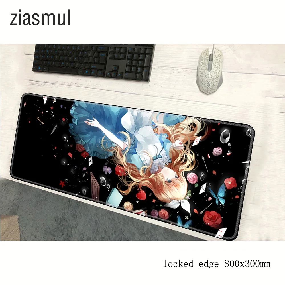 Коврик для мыши alice 800x300 мм Новое поступление коврик notbook милый игровой геймерский