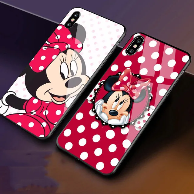 Милый мультяшный чехол для телефона из закаленного стекла TPU s для iPhone 11 Pro XR XS MAX X, чехол для iPhone 6 7 8 6 S Plus, чехол, Fundas Coque